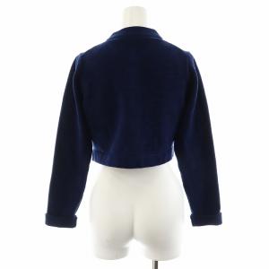 MADISONBLUE 23AW COMPACT CROPPED CD MOLE XS ネイビー MB234-8001