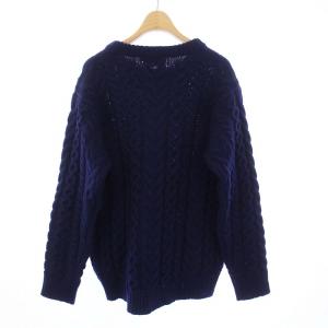 nonnative RANCHER SWEATER SHETLAND WOOL YARN ニット セーター 長袖 クルーネック ケーブル編み 1