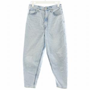 ザウーマン THE WOMA REEF デニムパンツ ジーンズ ジーパン ジッパーフライ 23 XS 水色
