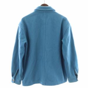 HYSTERIC GLAMOUR KINKY JEANS ジャケット ステンカラー シングル ノーベント ウール 青 ブルー