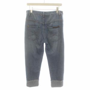 BRUNELLO CUCINELLI モニーレ装飾 The Cropped Jean 40 ブルー