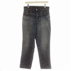 ギャルソン デニムパンツ リーバイス AD2021 JI-P102 再構築 USED加工 XS インディゴ