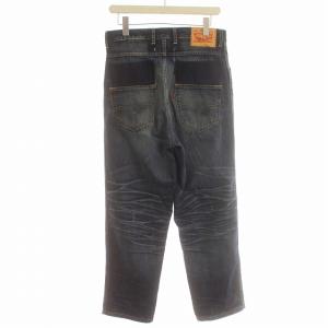 JUNYA WATANABE ギャルソン デニムパンツ リーバイス AD2021 JI-P102 再構築 USED加工 XS インディゴ