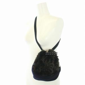 sacai ホリデーコレクション zantan 巾着 ショルダーバッグ ポシエット トートバッグ 2WAY A4 黒 ブラック 20-0219S