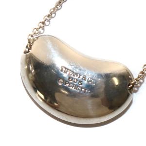 TIFFANY&Co. エルサペレッティ ビーンデザインペンダント ネックレス チェーン 925 シルバー