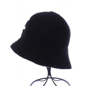 CELINE クロシェバケットハット トリオンフ ブラック 2A80T384D