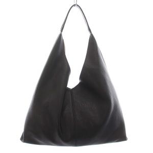 JOURNAL STANDARD 23SS AULENTTI オウレンティ レザーショルダーバッグ ハンドバッグ 牛革 F 黒 ブラック