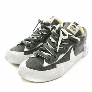 NIKE SACAI BLAZER LOW IRON GREY スニーカー