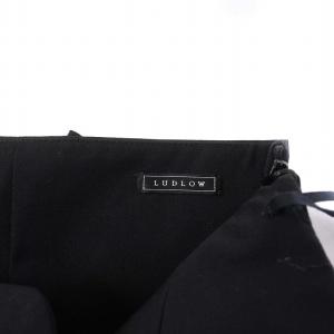 LUDLOW ベアトップ チューブトップ プリーツ 1 ブラック 22-LD22A-VT001