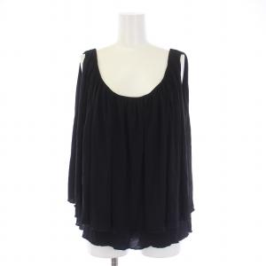 23SS Duplex ブラウス シャツ ノースリーブ F 黒 ブラック 23070500722010