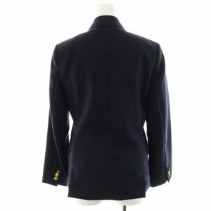 MADISONBLUE W6B LINEN PEARL JACKET XS ネイビー