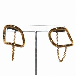 Maison Margiela 11 ピアス 両耳 チェーン 925 ゴールド色 /NW38