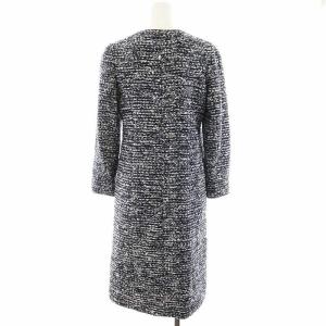 René 24SS ワンピース ツイード 34 ブラック ホワイト