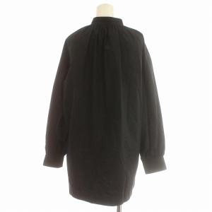 TAO COMME des GARCONS 24SS AD2024 スタンドカラー プルオーバー ブラウス M ブラック