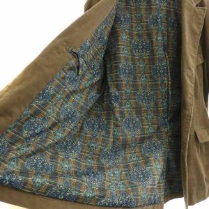 Engineered Garments テーラードジャケット シングル 総裏地 裏地総柄 コーデュロイ M 茶 ブラウン