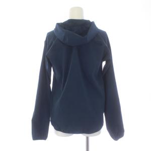 THE NORTH FACE MTN SOFTSHELL HD ジップアップパーカー フーディー ハイネック ロゴ 刺繍 長袖 L 紺 ネイビー NPW21703