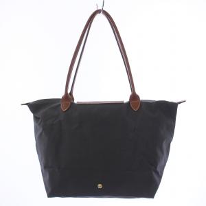 Longchamp ルプリアージュ L トートバッグ ハンドバッグ ナイロン レザー グレー L18998930