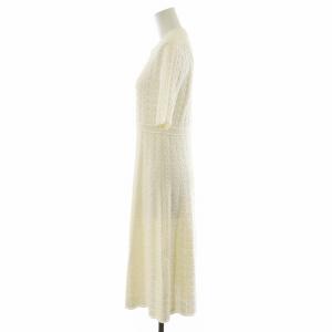 Salvatore Ferragamo ニットワンピース M ホワイト