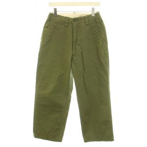 アーミーグリーンフィールドトラウザーズ ARMY GREEN FIELD TROUSERS チノパン ジップフライ