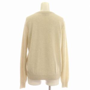 Drawer ニット カシミヤ Vネック 長袖 セーター 1 S ベージュ グレーMIX