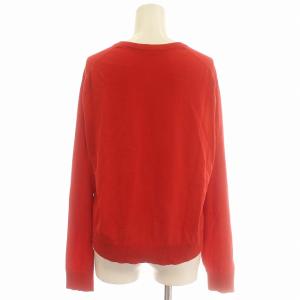 EVERYDAY I LIKE 24SS カーディガン KIRI コットン ニット 長袖 F 赤 レッド