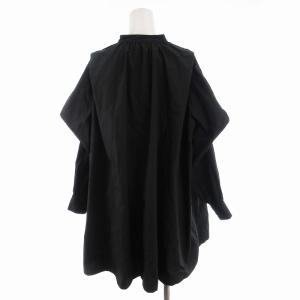 Ameri VINTAGE 22AW TUCK SLEEVE BACK GATHER TUNIC シャツ ブラウス チュニック 長袖 レイヤード風 F