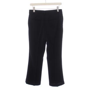 EVERYDAY I LIKE 23SS クロップド パンツ ジップフライ 38 M 黒 ブラック 23030500802110 /BM