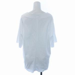 theory luxe 22SS cotton interlock fumila カットソー Tシャツ Vネック 半袖 38 M