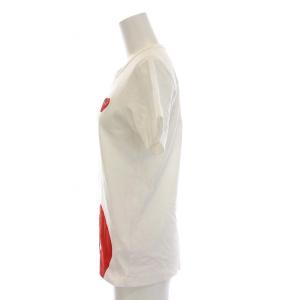 PLAY Comme des Garçons AD2006 Tシャツ カットソー ハート プリント 半袖 M 白 ホワイト 赤 レッド