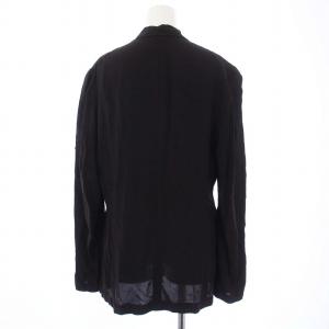 Y's ヨウジヤマモト テーラードジャケット シングル 3B 背抜き 黒 ブラック YU-J10-204 /KH