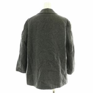 Tao AD1999 ジャケット シングル ラウンドカラー 七分袖 M グレー /NW25