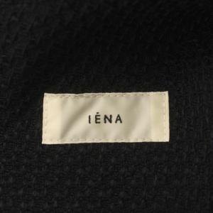 IENA 23SS ＆NAVY 2way ツィード ベスト カットオフ F ネイビー 紺