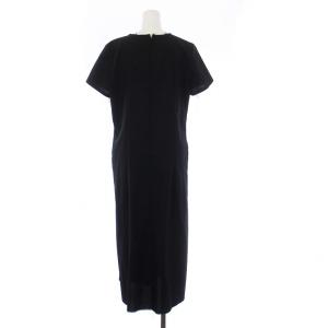 COMME des GARCONS AD1993 ヴィンテージ ロングワンピース 半袖 カットオフ 黒 ブラック GO-10065 /KH