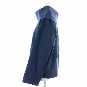 Tao AD1998 ブラウス 長袖 オフタートル 紺 ネイビー