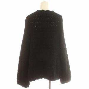 Tao AD2004 カーディガン ニット ウールブレンド F 黒 ブラック