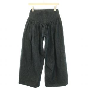 KAPITAL デニムパンツ ジーンズ ハイウエスト ワイド ボタンフライ 0 XS 紺 ネイビー