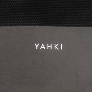YAHKI トートバッグ キャンバス ショルダーバッグ 2WAY 黒 ブラック /G