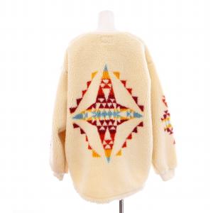 PENDLETON 22AW Boa Zip Vneck Cardigan ボアジップVネックカーディガン ジャケット ブルゾン ジップアップ