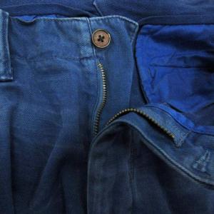 POLO RALPH LAUREN ショートパンツ デニムパンツ 刺繍 32 M 青 ブルー