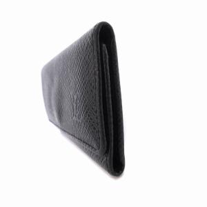 LOUIS VUITTON タイガ ミュルティクレ アルドワーズ キーケース レザー 4連 黒 ブラック 4M30522
