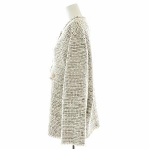 JOURNAL STANDARD L'ESSAGE 23SS GIOLICAツイードワイドジャケット F アイボリー