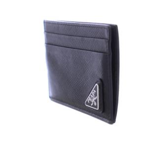 PRADA マネークリップ カードケース レザー 黒 ブラック