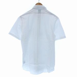 Brooks Brothers タグ付き ワイシャツ ボタンダウン フォーマル 半袖 USA16 L 白 ホワイト