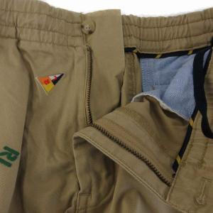 POLO RALPH LAUREN ストレッチクラシックフィット STRETCH CLASSIC FIT ショートパンツ イージーパンツ 刺繍 W32 M ベージュ