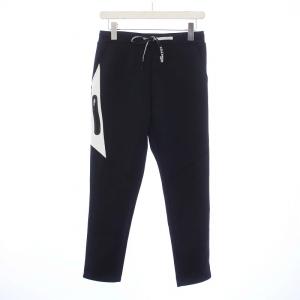 トラックパンツ ジャージ イージー ロゴ M 黒 ブラック /KH