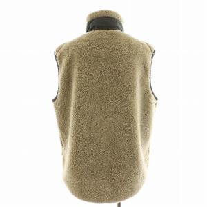 Deuxieme Classe ボアベスト ジップアップ アウター ベージュ