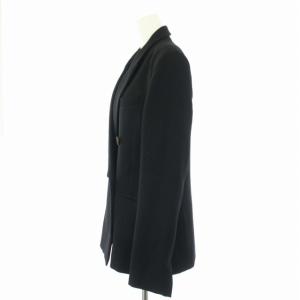 PLAGE ダブルジャケット黒 ヨウジヤマモト プールオムYohji Yamamoto POUR HOMME フェルト