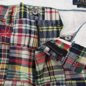 POLO RALPH LAUREN クラシックフィット CLASSIC FIT タグ付き ショートパンツ チェック W32 M マルチカラー