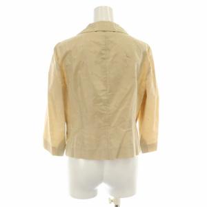 BALENCIAGA セットアップ 上下 2点セット シャツジャケット フレアスカート 絹 シルク混 ひざ丈 タック 花柄 総柄 刺繍 七分袖 40