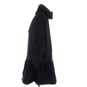 MONCLER 22SS Bernieres フーディーコート フリル ギャザー 00